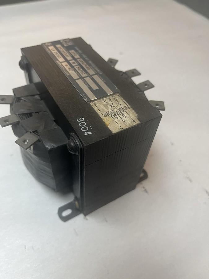 P&H,75Z333-D1,CONTROL TRANSFORMER 1PH 0.250KVA PRI 230/460V SEC 8/60V