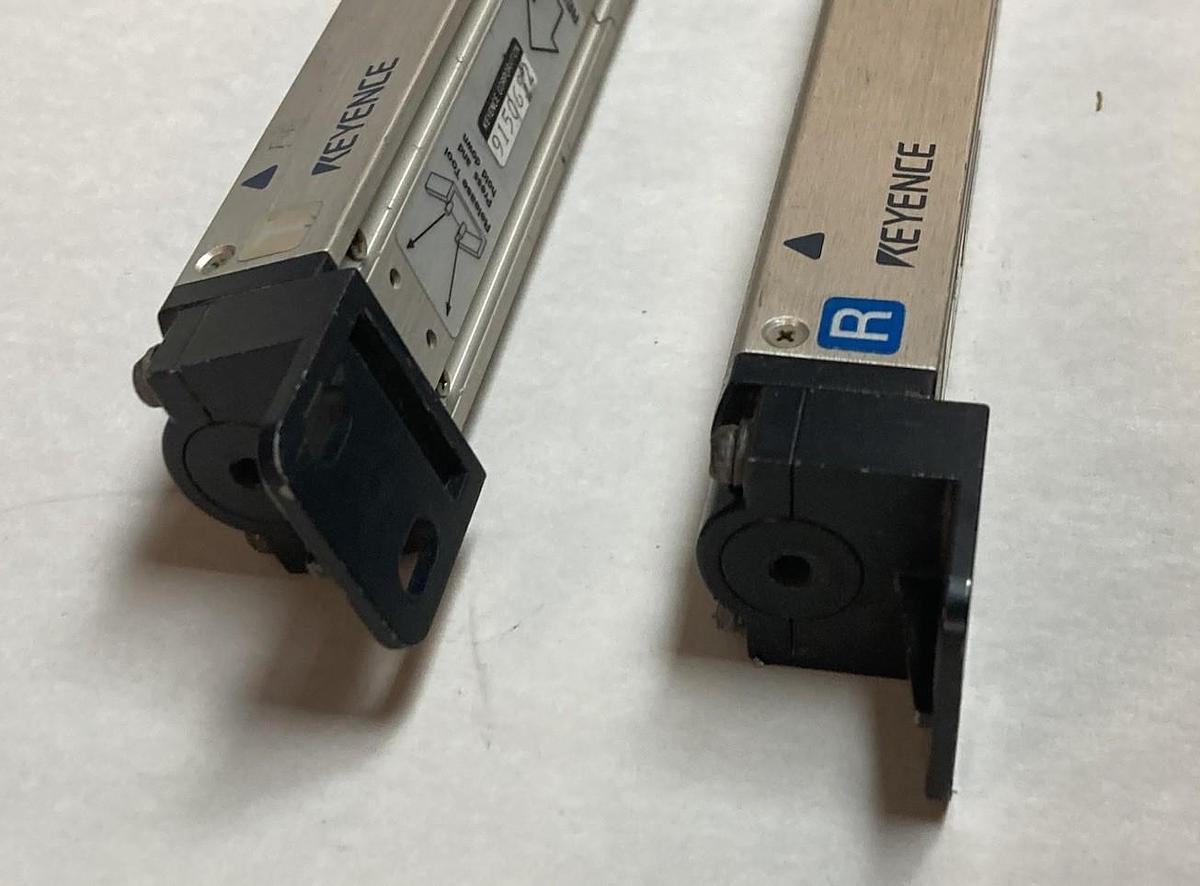 Used Keyence,PJ-V21T & PJ-V21R w/PJV20T & PJ-V20R,Safety Light Curtain Sets