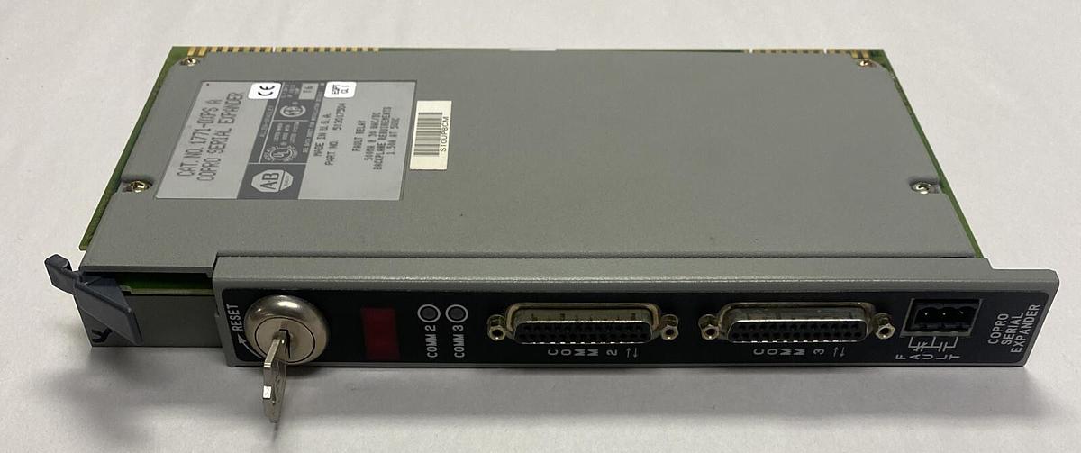 Used ALLEN BRADLEY,1771-DXPS,CONTROL COPROCESSOR SERIAL EXPANDER MODULE