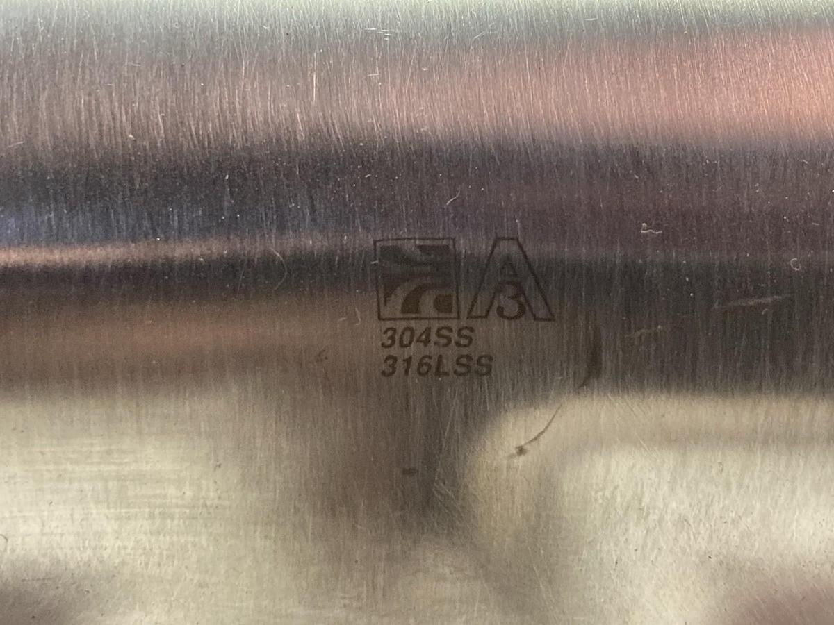 Waukesha,137-4025,Stainless Steel Tri-Clamp Tube Fitting 3 Inch Bore