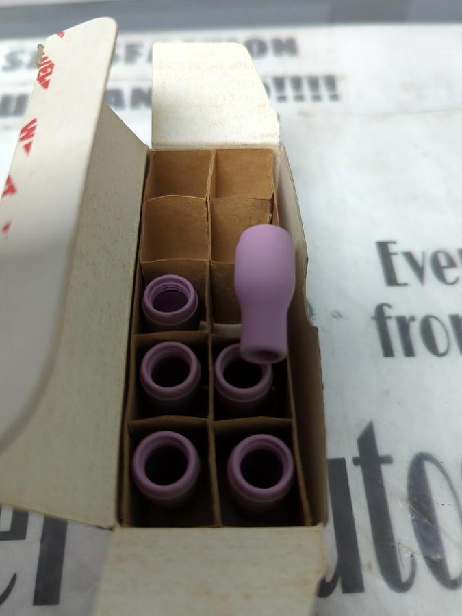 WELDCRAFT,13N08,ALUMINA NOZZLES SIZE 4 BOX OF 6 NOS