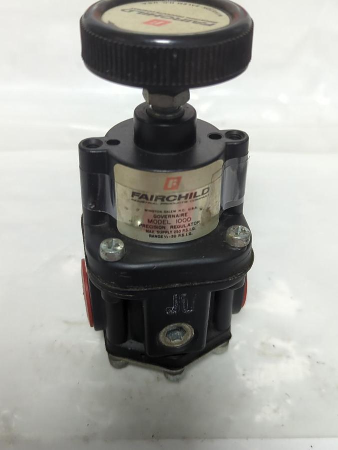Used FAIRCHILD,MODEL 1000,GOVERAIRE PRECISION PRESURE REGULATOR PRE-OWNED
