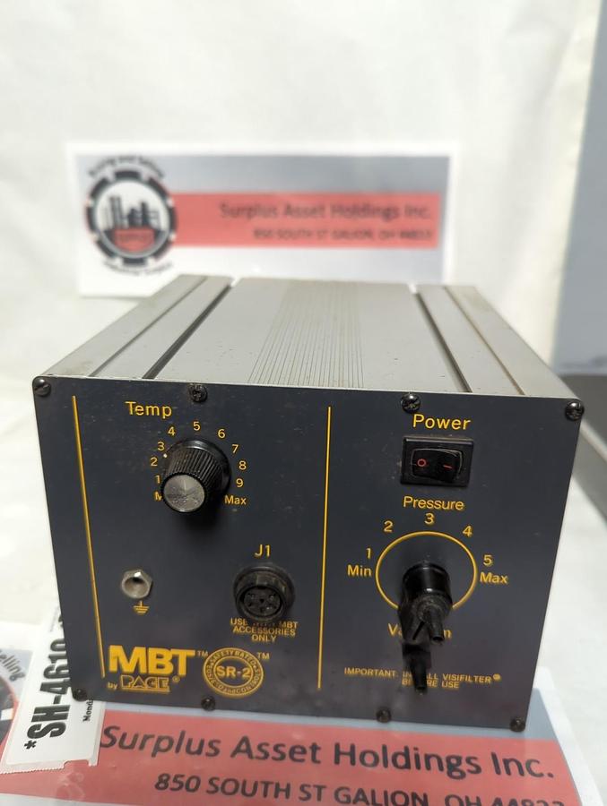 Used PACE,7008-0153,MBT-100 DESOLDERING STATION POWER UNIT PRE-OWNED