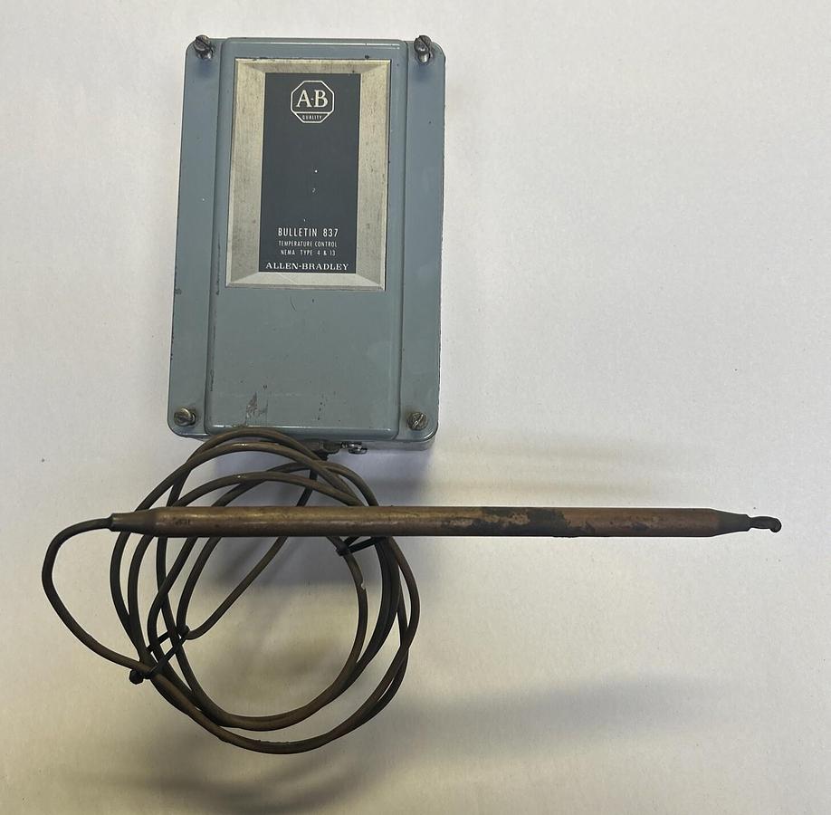 Used ALLEN BRADLEY,837-A3,TEMPERATURE CONTROL SWITCH