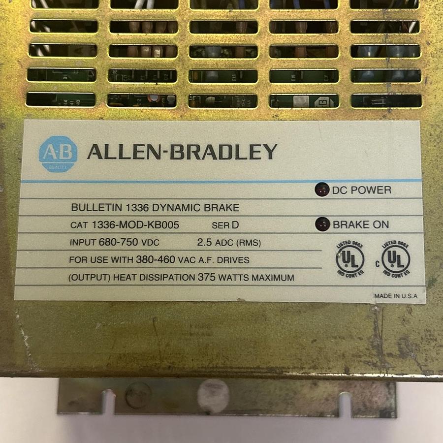 Used ALLEN BRADLEY,1336-MOD-KB005,DYNAMIC BRAKE