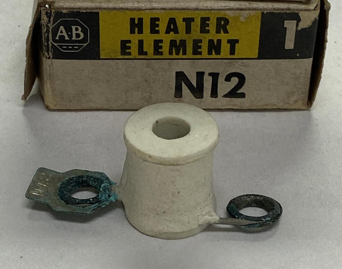 ALLEN BRADLEY,N12,OVERLOAD RELAY HEATER ELEMENT LOT OF 2 NOS