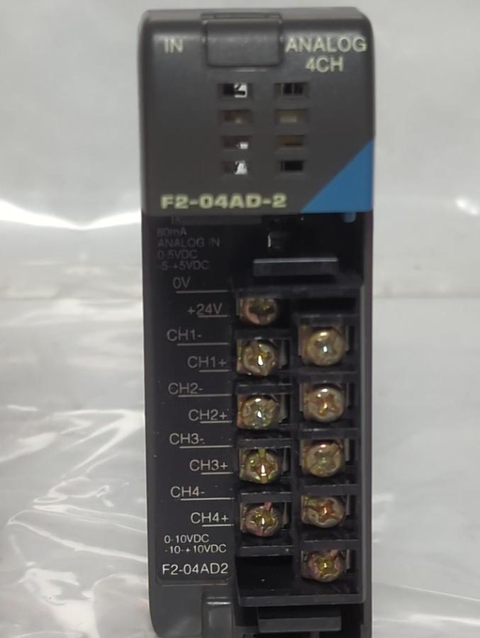 Used FACTS ENGINEERING,F2-04AD-2,ANALOG INPUT MODULE LOT OF 2 PRE-OWNED