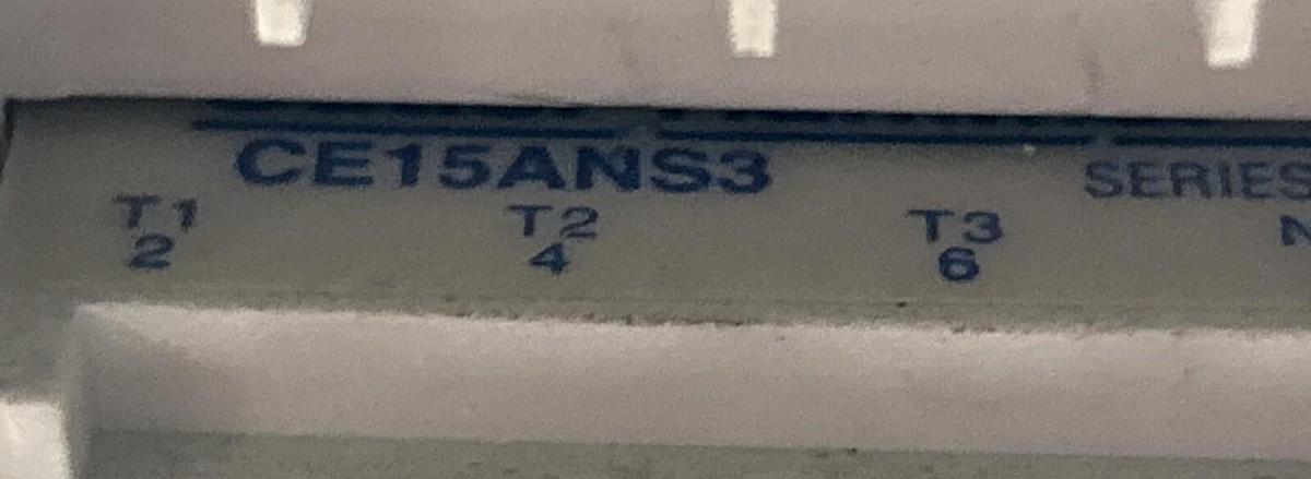 Used CUTLER-HAMMER,CE15ANS3,CONTACTOR