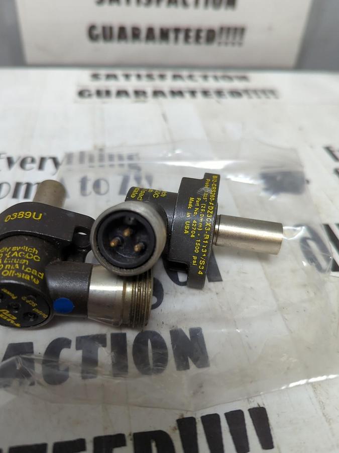 TURCK,Bi2-CRS260-ADZ3CX3-B1131/S34, PROXIMITY SWITCH 20-250 V AC/DC LOT OF 2
