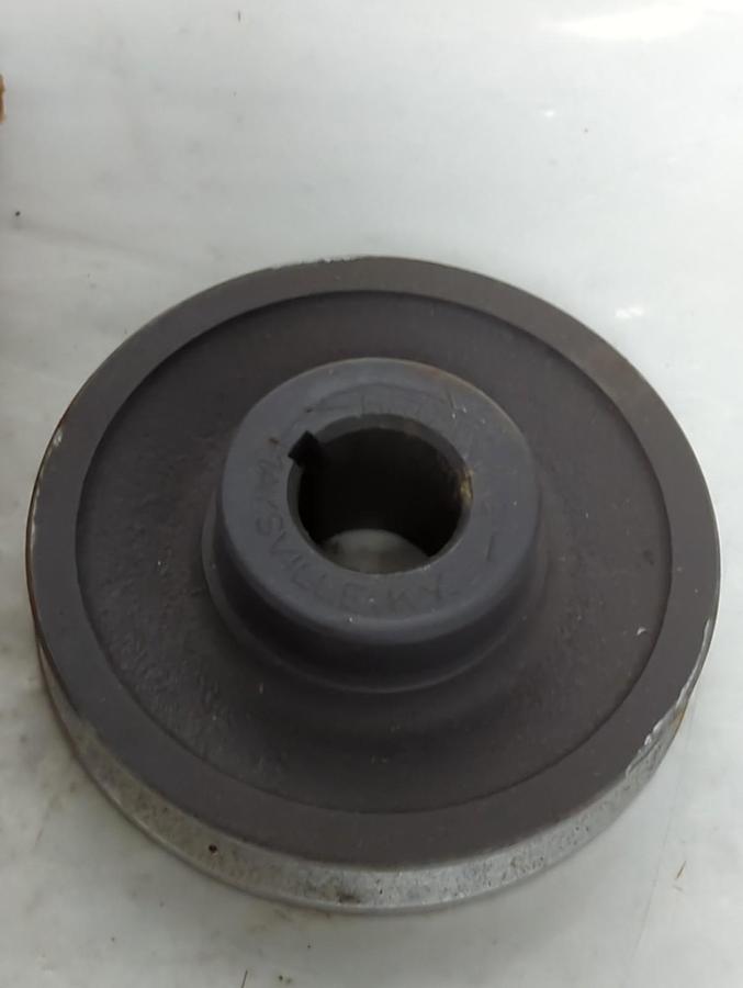 BROWNING,AK39-7/8,A BELT PULLEY 3.8 IN OD 3.5 IN PITCH DIA NOS