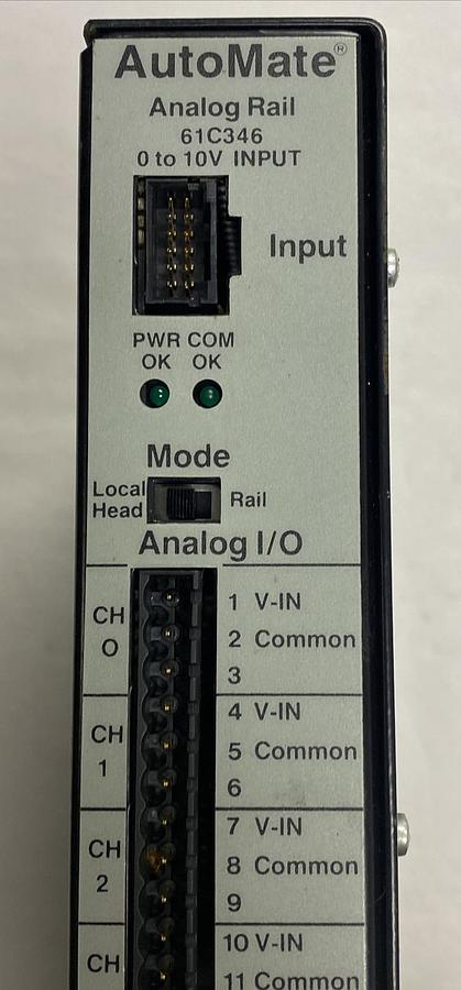 Used Reliance Electric,61C346,Analog Input Module Refurbished