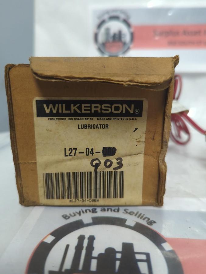 WILKERSON,L27-04-Q03,GEM SERIES LUBRICATOR WITH LEVEL SWITCH NOS