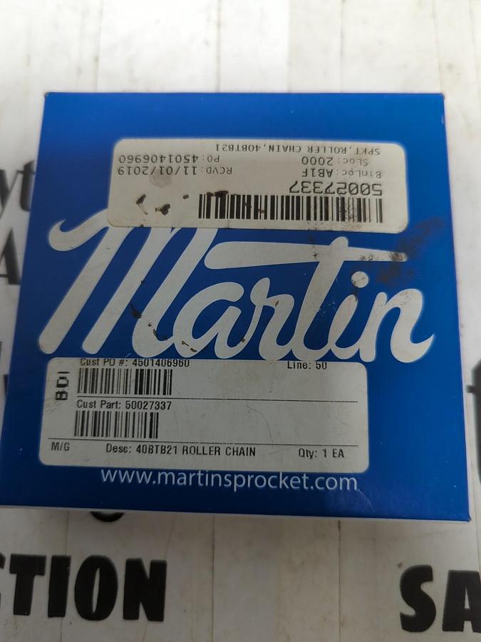 MARTIN,40BTB21 1610,TAPER BUSHED SPROCKET NEW