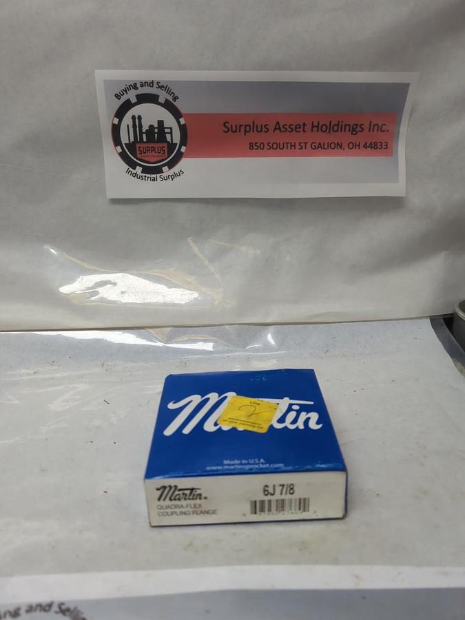 MARTIN,6J-7/8,QUADRA-FLEX COUPLING FLANGE NOS