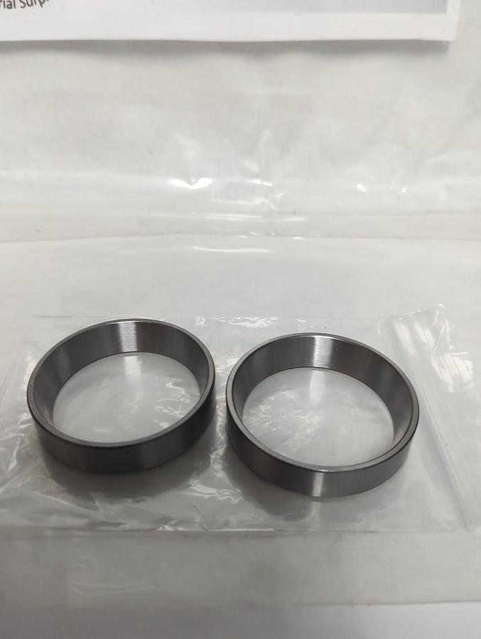 Used ENDURO,LM48510,ROLLER BEARING CUP LOT OF 2 PRE-OWNED