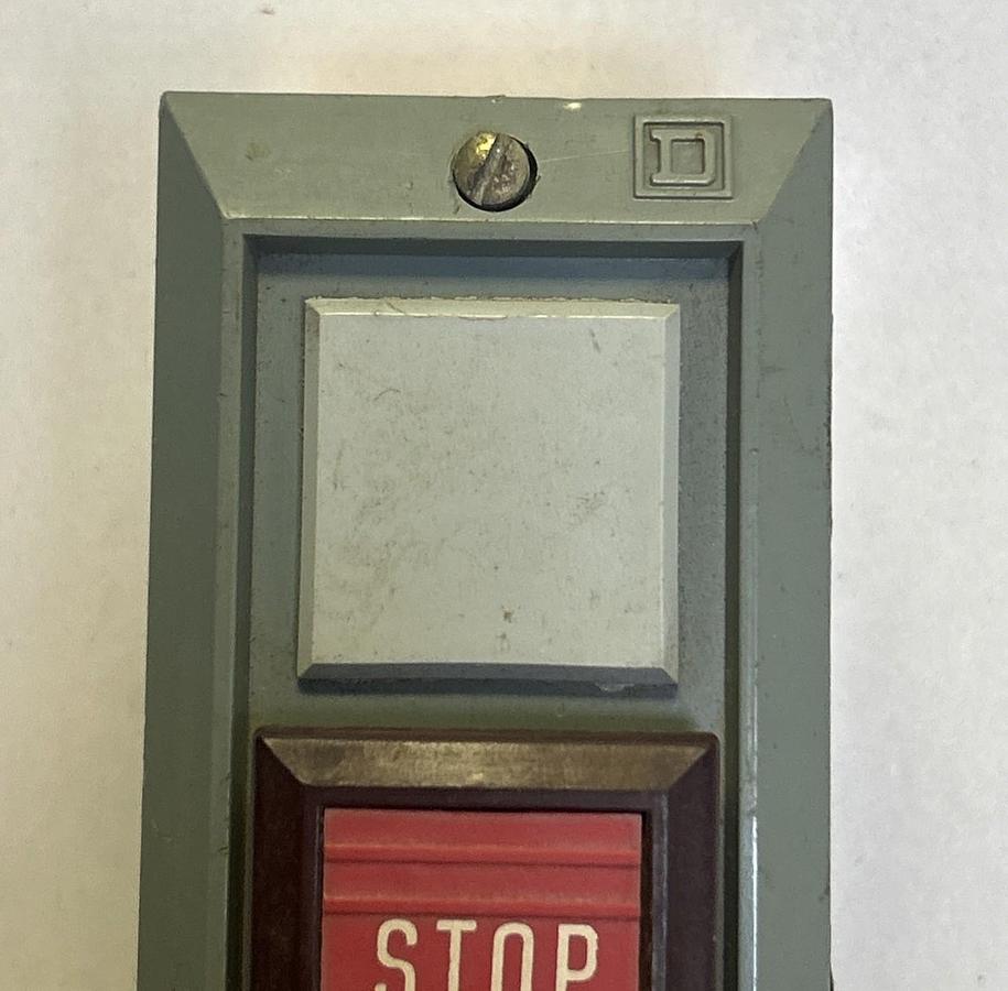 SQUARE D,9001BG107,PUSH BUTTON CONTROL STATION NOS