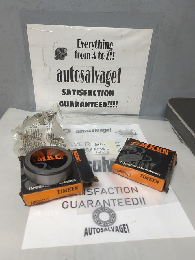 TIMKEN,HM88610,ROLLER BEARING CUP LOT OF 2 NOS