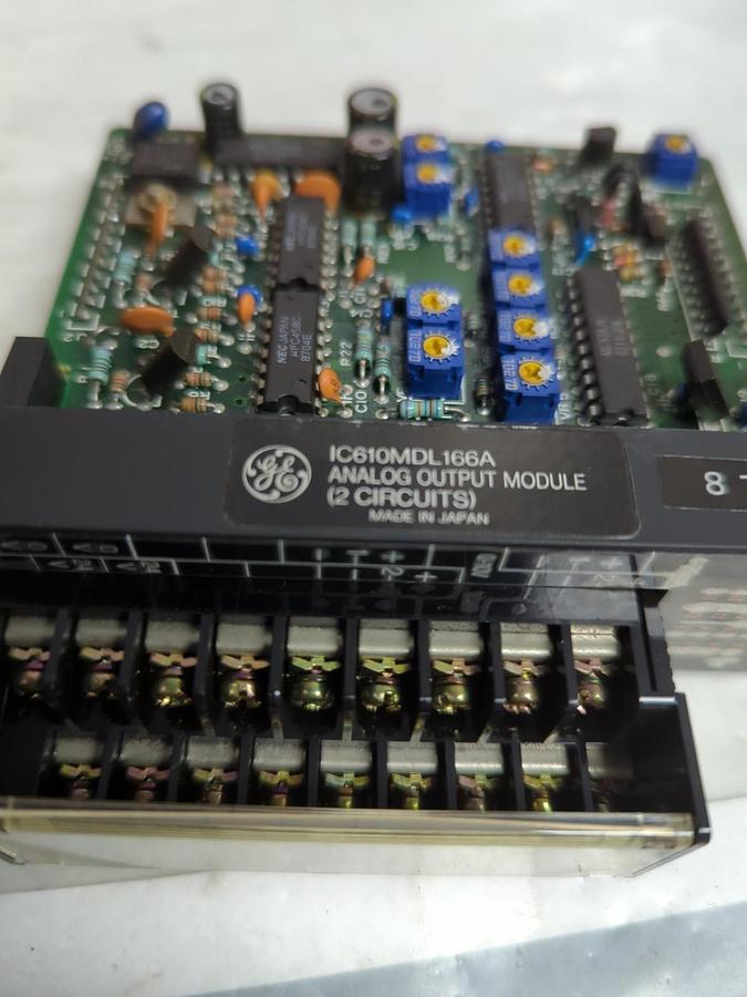 GE,IC610MDL166A,ANALOG OUTPUT MODULE 2 CIRCUITS NOS
