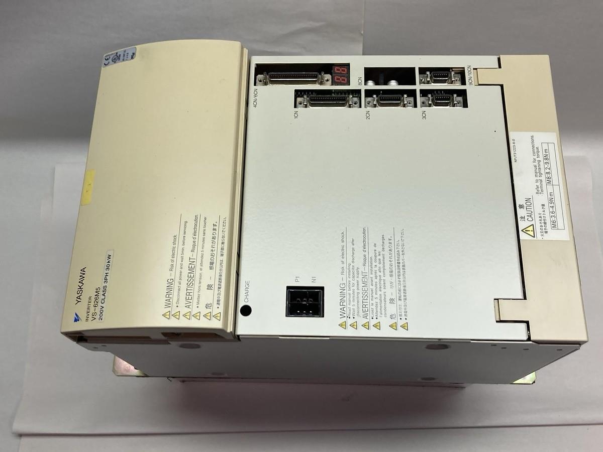 Used Yaskawa,VS-656M5,3-Phase Inverter Servopack 200V 30kW