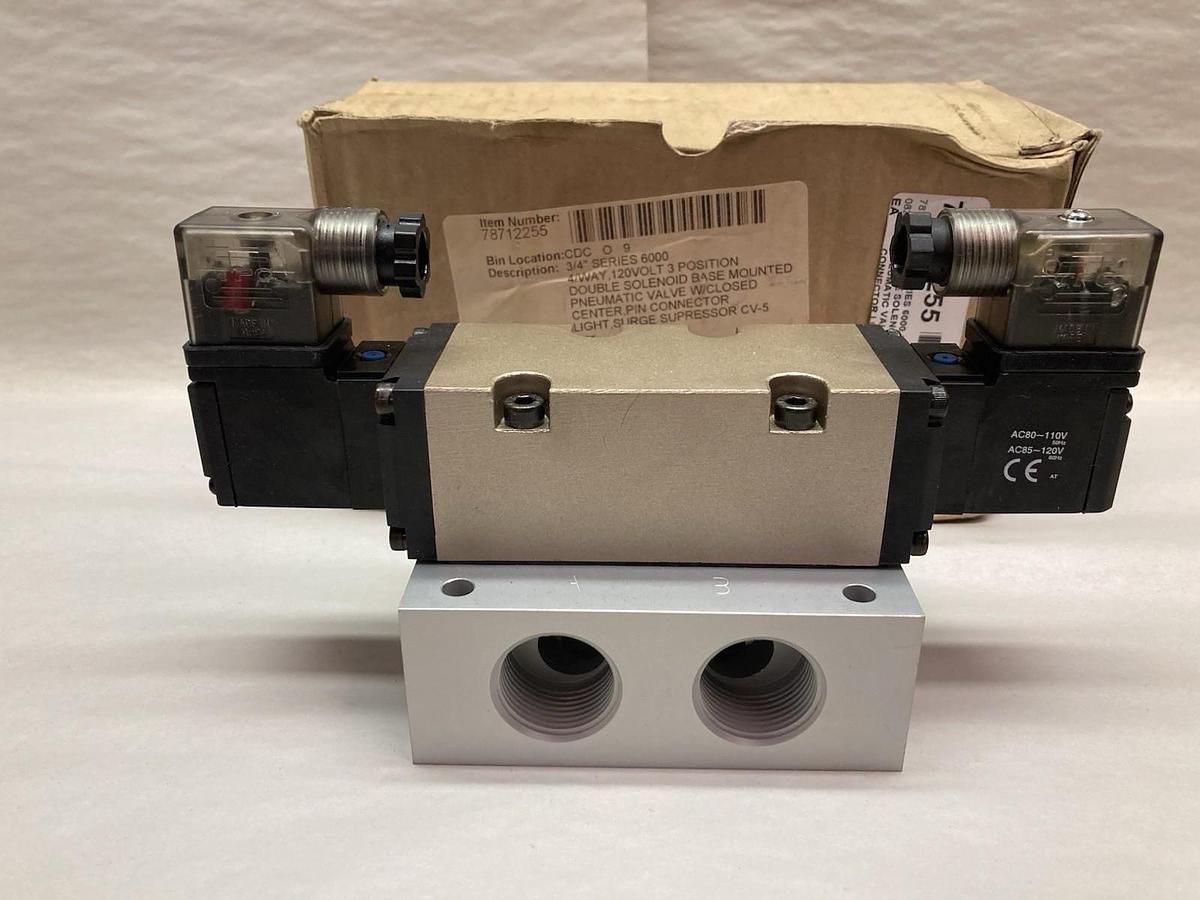 TPC,UDS6340-1DZ-06,Closed Center Solenoid Valve 20-150 PSI 3/4 Inch
