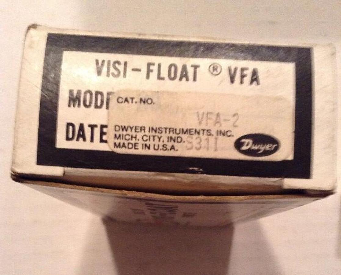 Dwyer,VFA-2,Visi-Float Flowmeter
