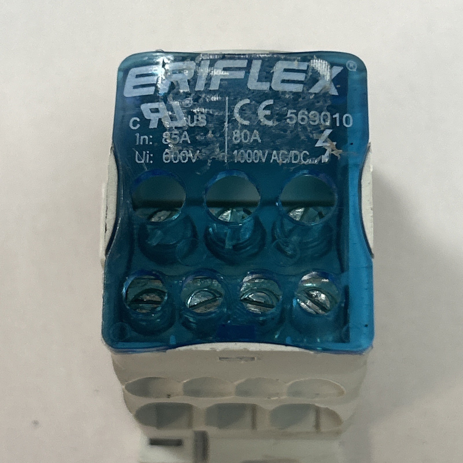 Used ERIFLEX,569010,DISTRIBUTION BLOCK LOT OF 3