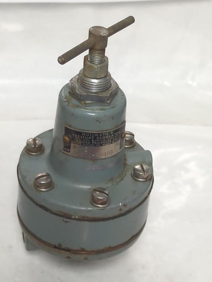 Used NULLMATIC,40-2,PRESSURE REGULATOR 14870-254BB PRE-OWNED