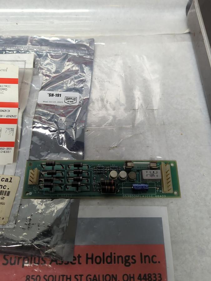 Used GE,DS3800NFLA1C,FAN LOSS BOARD PRE-OWNED