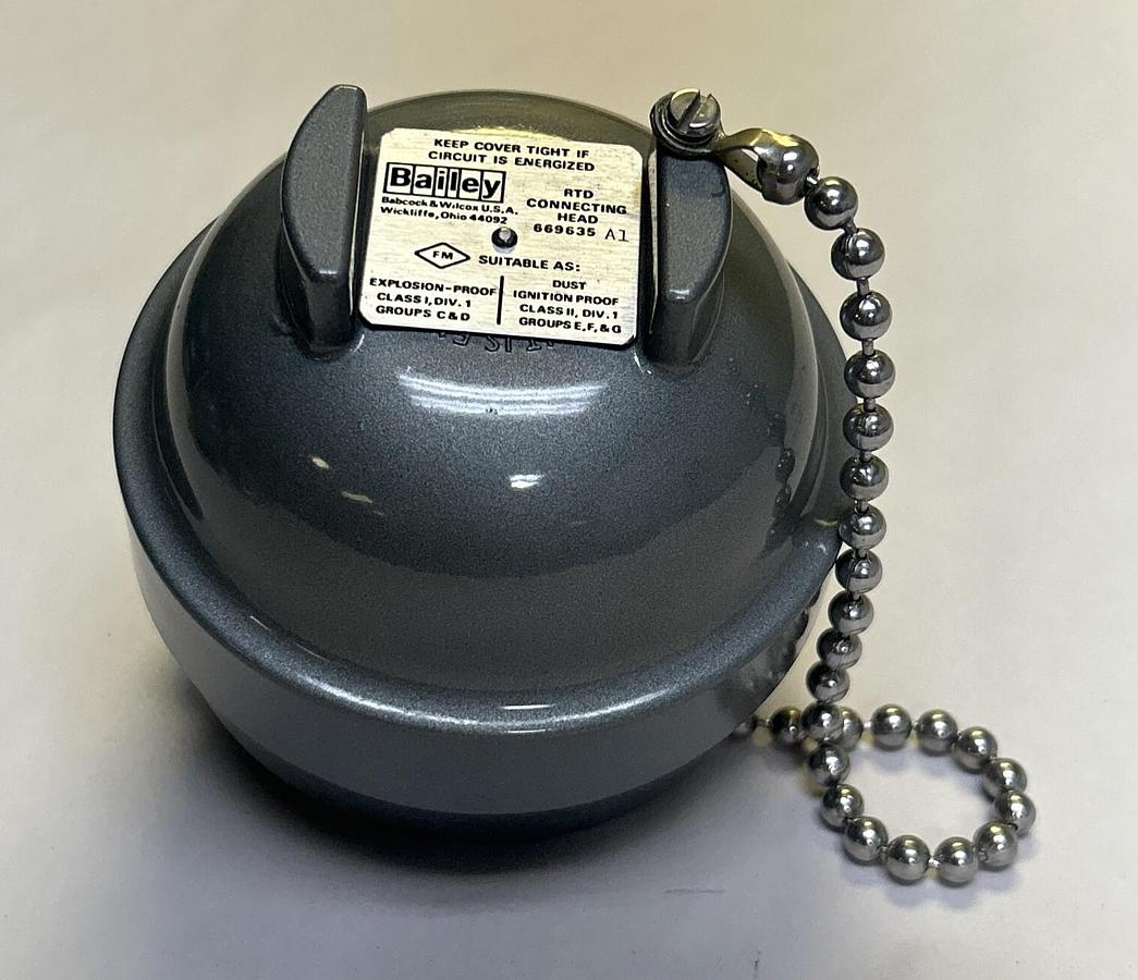 BAILEY,669635A1,RTD CONNECTING HEAD NOS