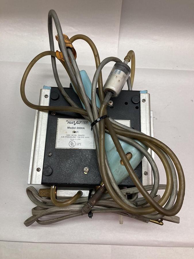 Used Ungar Hot Vac,2000A,Portable Desoldering System 120V 60Hz 2A