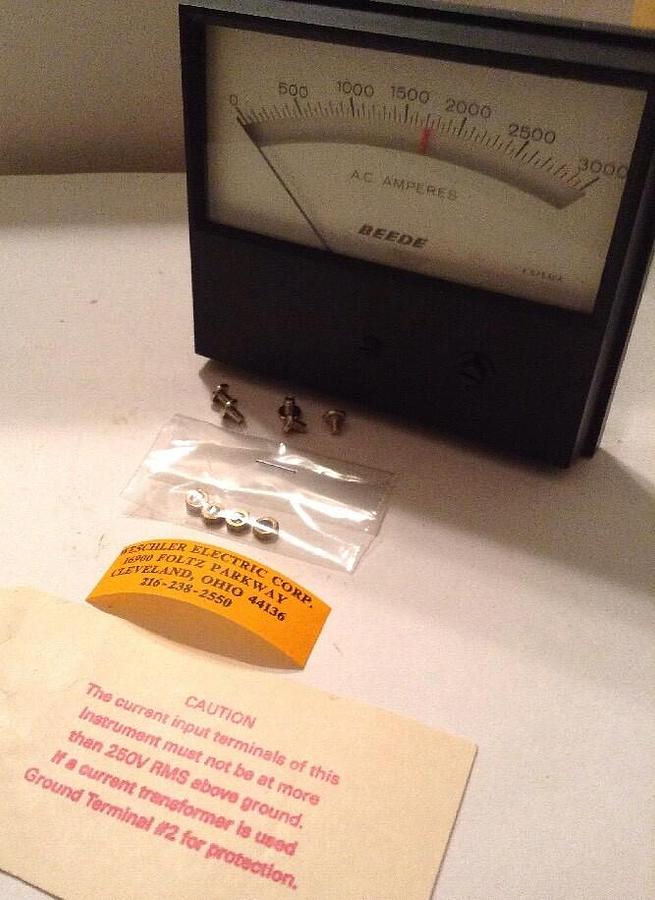 Used Beede,MR4-14-07-F01-H0B, Meter Relay