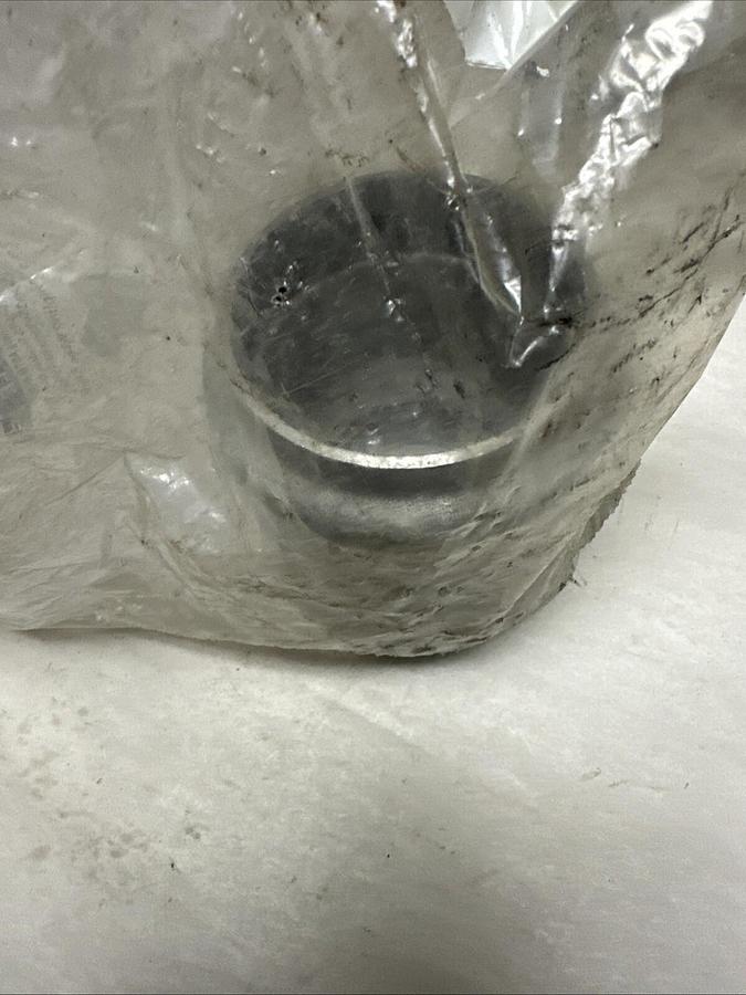 Used Vic-Press,P597,2" Coupling W/Pipe Stop Sch. 10/304 SS