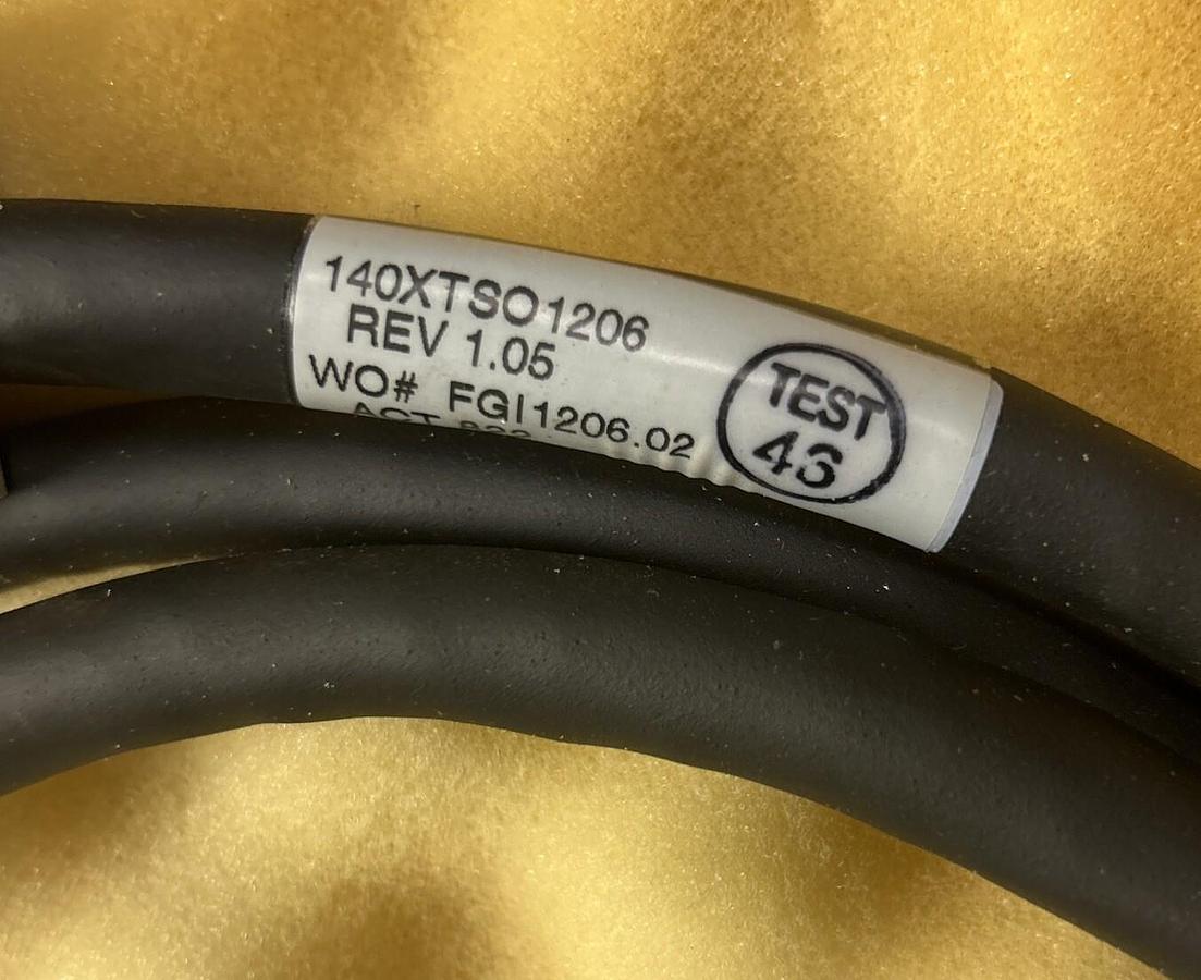 Used MODICON,140-XTS-012-06,CABLE-FAST ASSEMBLY NEW