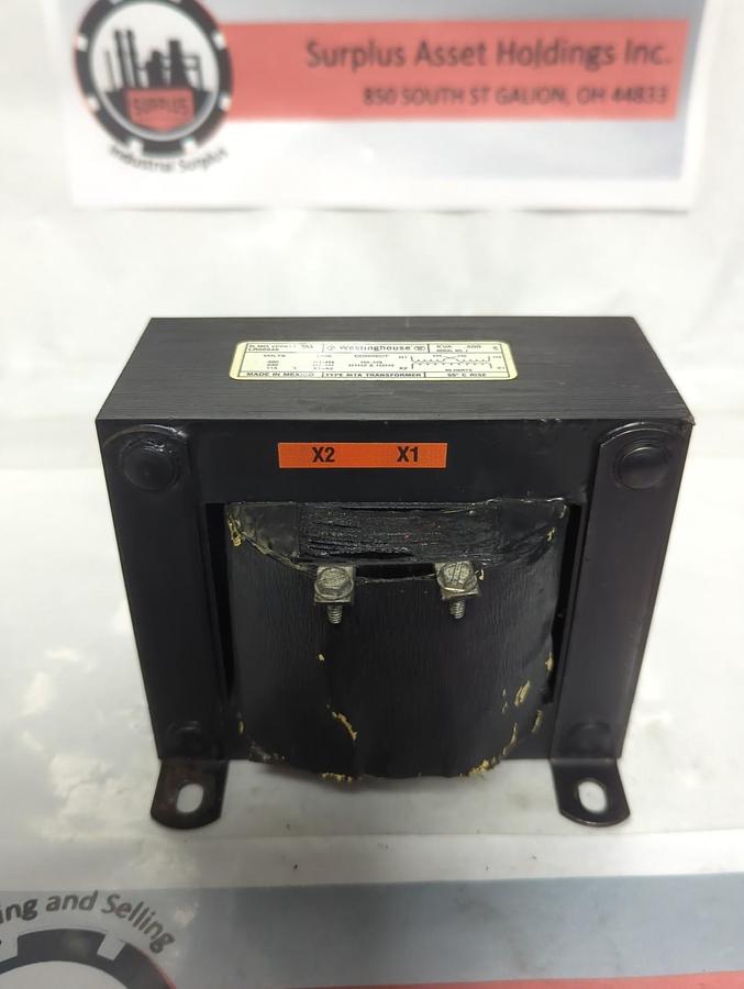 Used WESTINGHOUSE,1F0192,TYPE MTA TRANSFORMER PRE-OWNED
