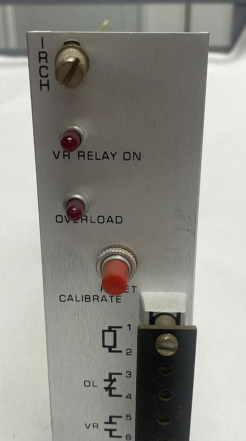 Used RELIANCE,0-51839-7,OVERLOAD VOLTAGE RELAY IRCH BOARD
