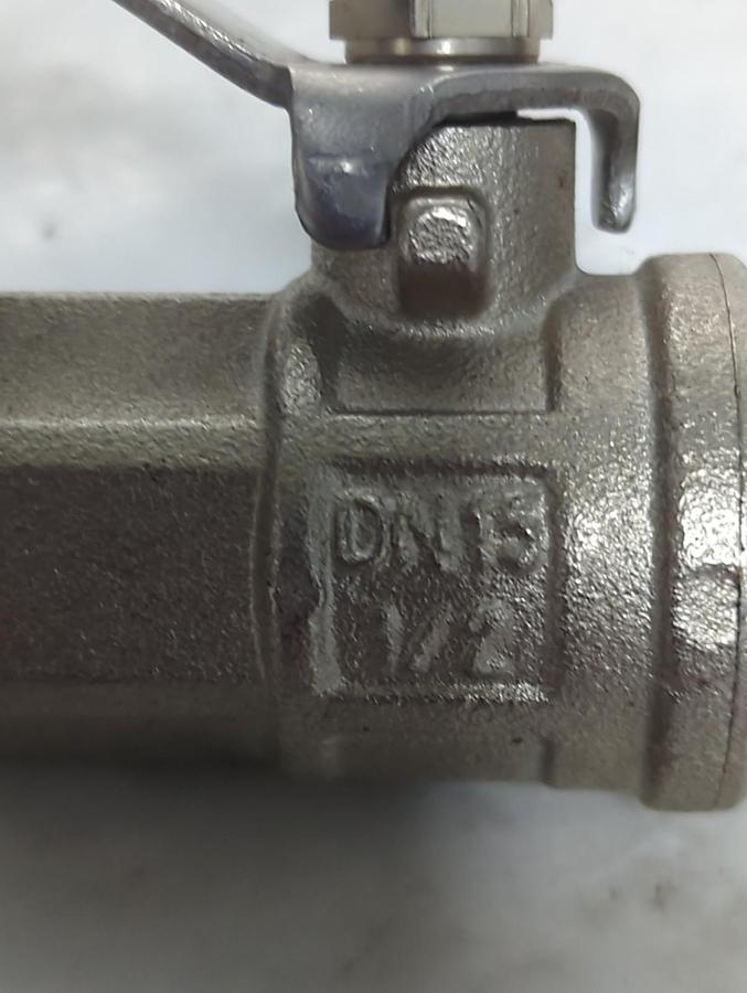 Used FK,DIN-DVGW,BALL VALVE 1/2 INCH ALLGAS PN1 PRE-OWNED