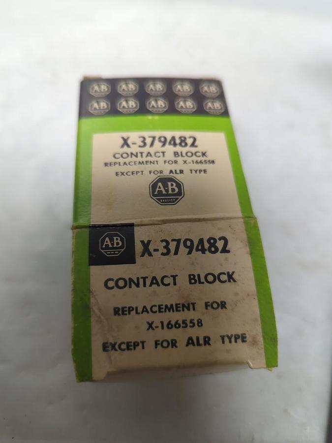 ALLEN BRADLEY,X-379482,CONTACT BLOCK NOS
