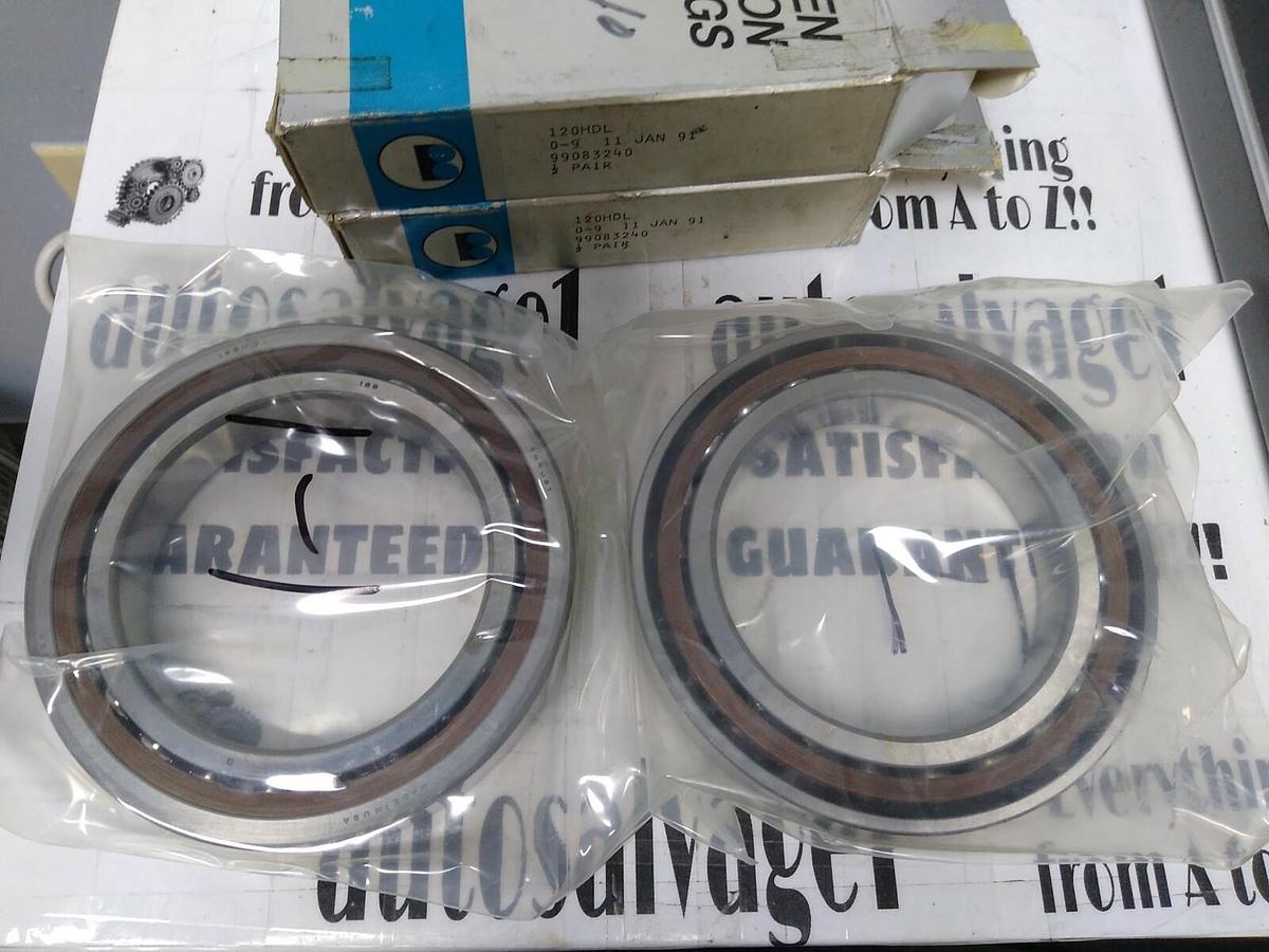 Used BARDEN,120HDL,Precision Ball Bearing Pair NOS