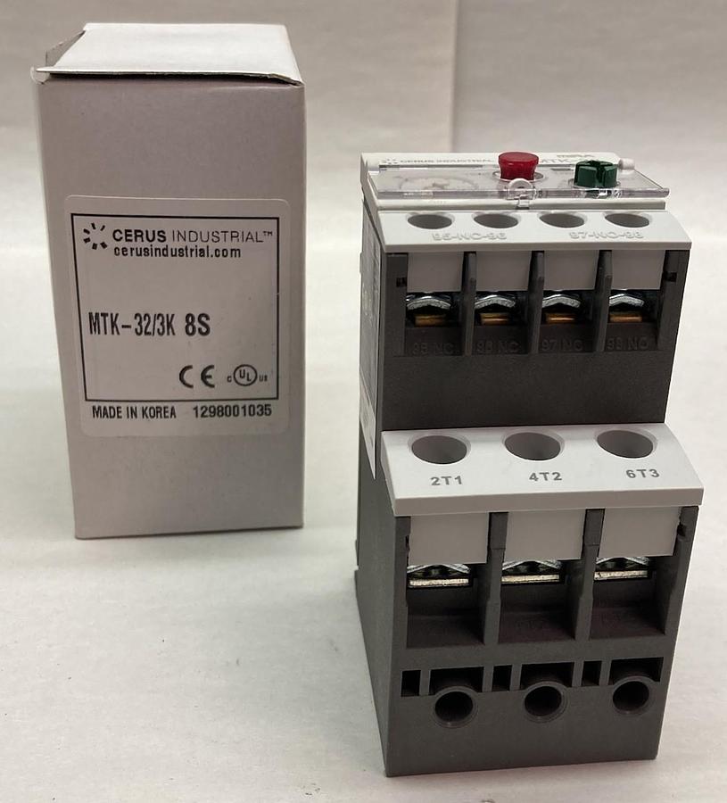 Cerus Industrial,MTK-32/3K 8S,Thermal Overload Relay 14-8 AWG