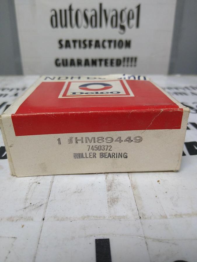 Used Delco NDH,HM89449,Roller Bearing Cone NOS