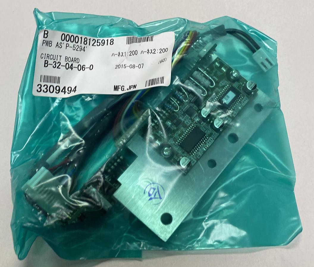 Used ISHIDA,P-5294,CONTROL CARD SCALE DRIVE UNIT CIRCUIT BOARD NEW SEALED