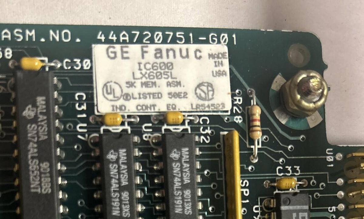 GE FANUC,IC600LX605L,MEMORY MODULE NOS
