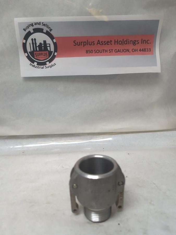 DIXON/ANDREWS,100-B,CAM & GROOVE COUPLER 1 INCH NOS