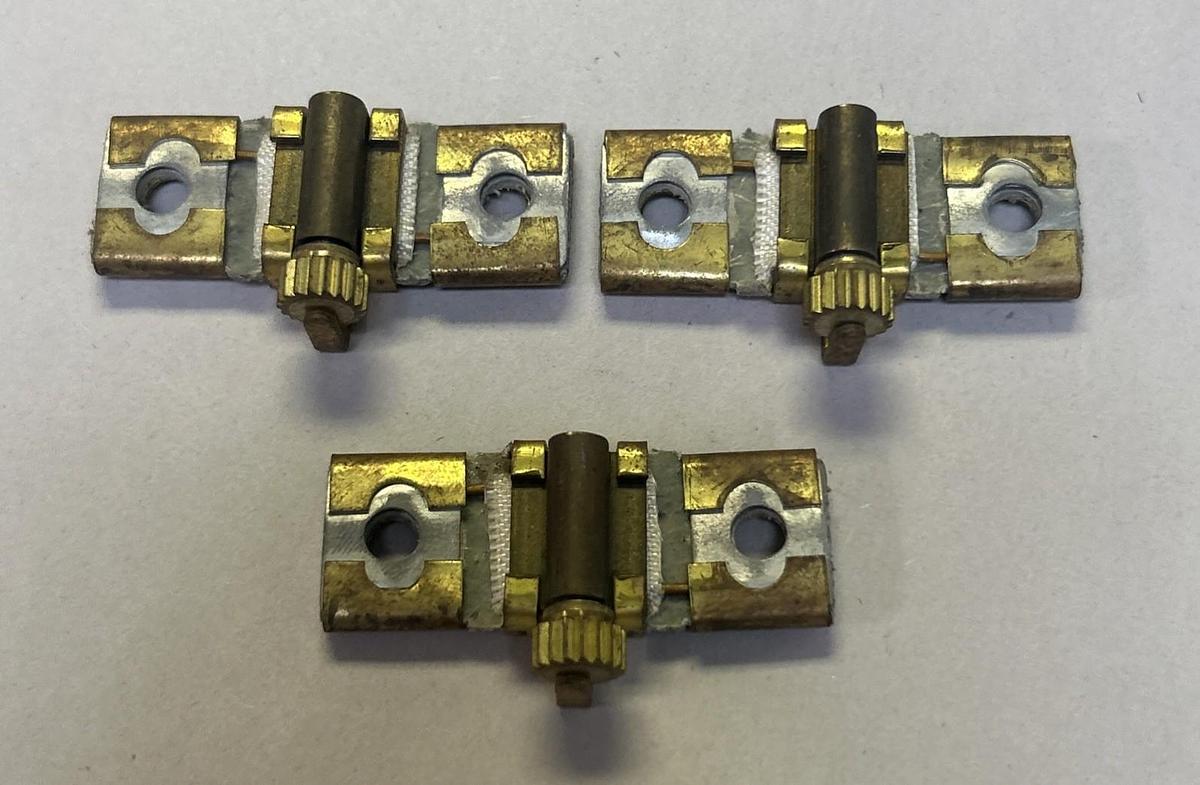 Used SQUARE D,B1.88,THERMAL OVERLOAD HEATER ELEMENT LOT OF 3