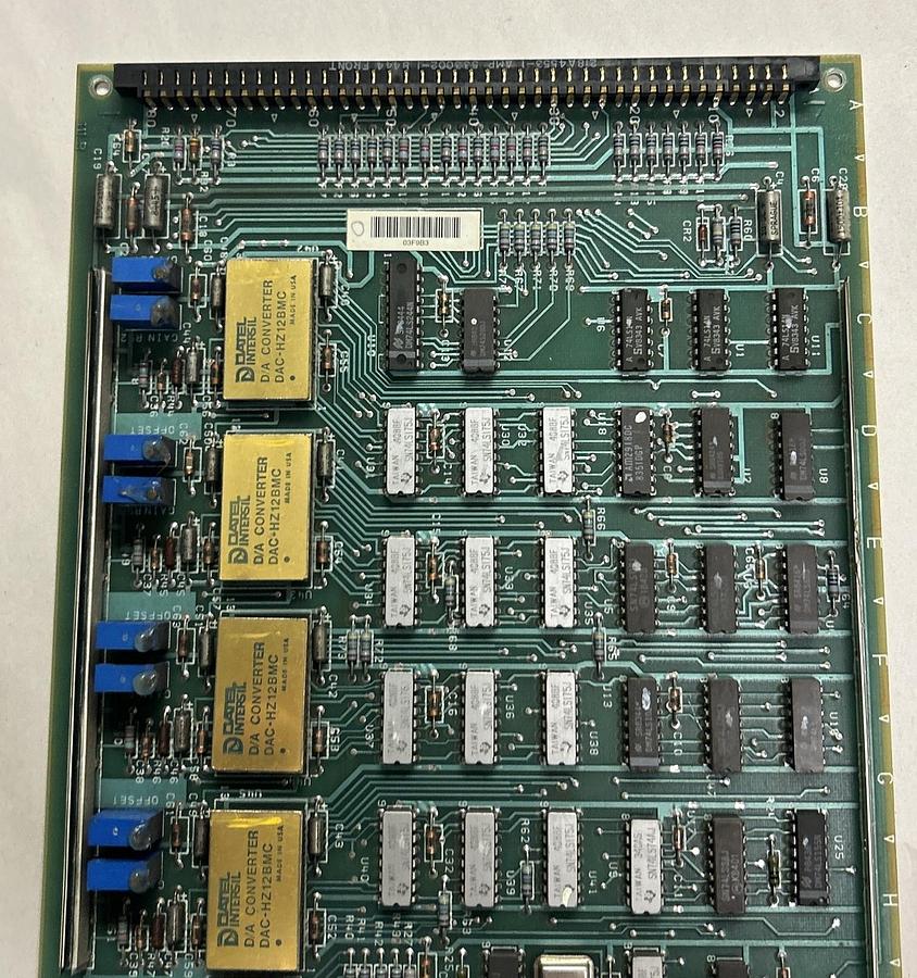 Used GENERAL ELECTRIC,DS3800NDAC1B1C,ANALOG OUTPUT CARD