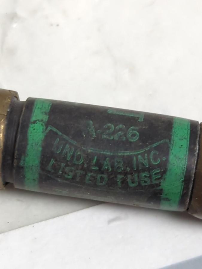 Used ROYAL,A-949,TIME-DELAY 15 AMP FUSE LOT OF 9 PRE-OWNED