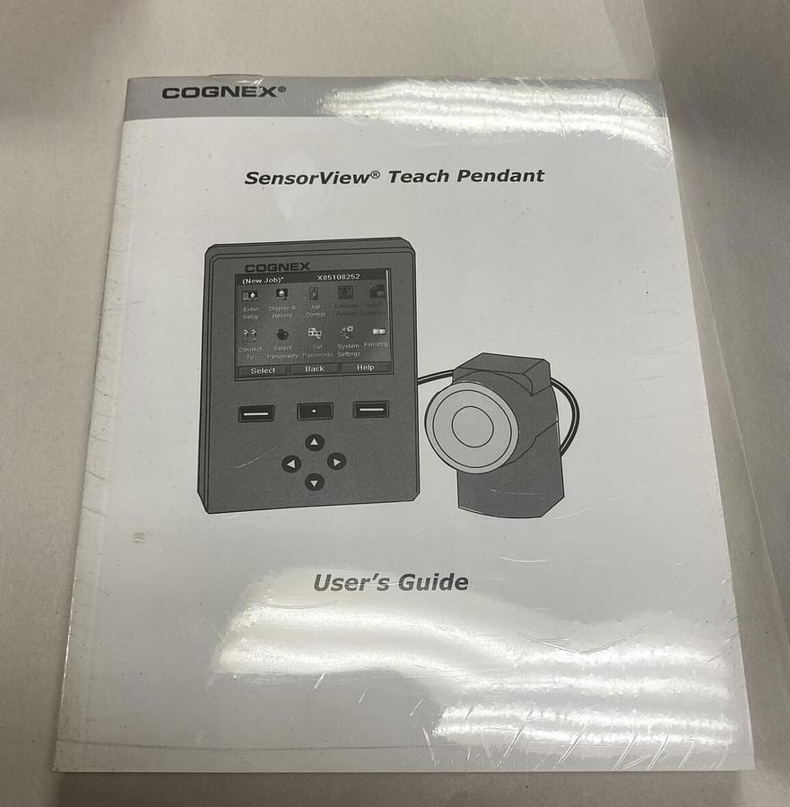 Used Cognex,828-0062-1R,SensorView Teach Pendant Rev B NOS