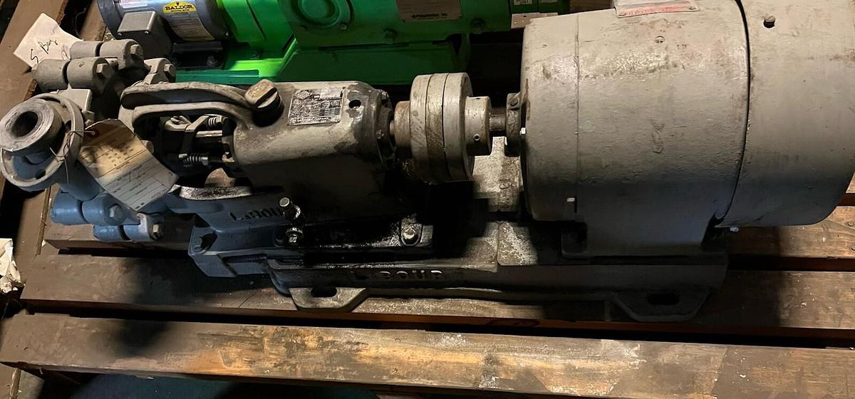 Used LABOUR,SIZE 14,SS 1.5"X2" CENTRIFUGAL PUMP TYPE DZT 5HP 1750RPM 3PH