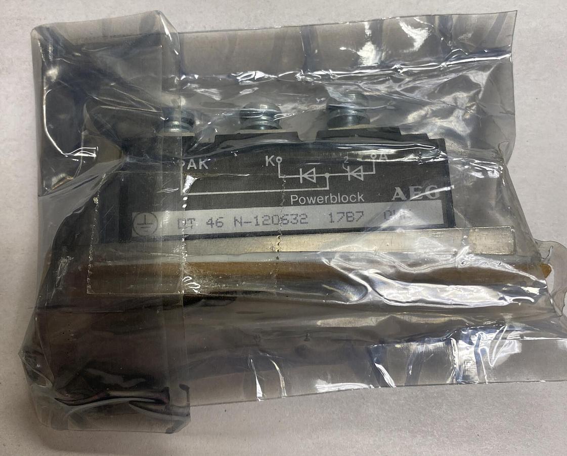 ALLEN BRADLEY,120632-DT-46-N,POWER BLOCK MODULE NOS