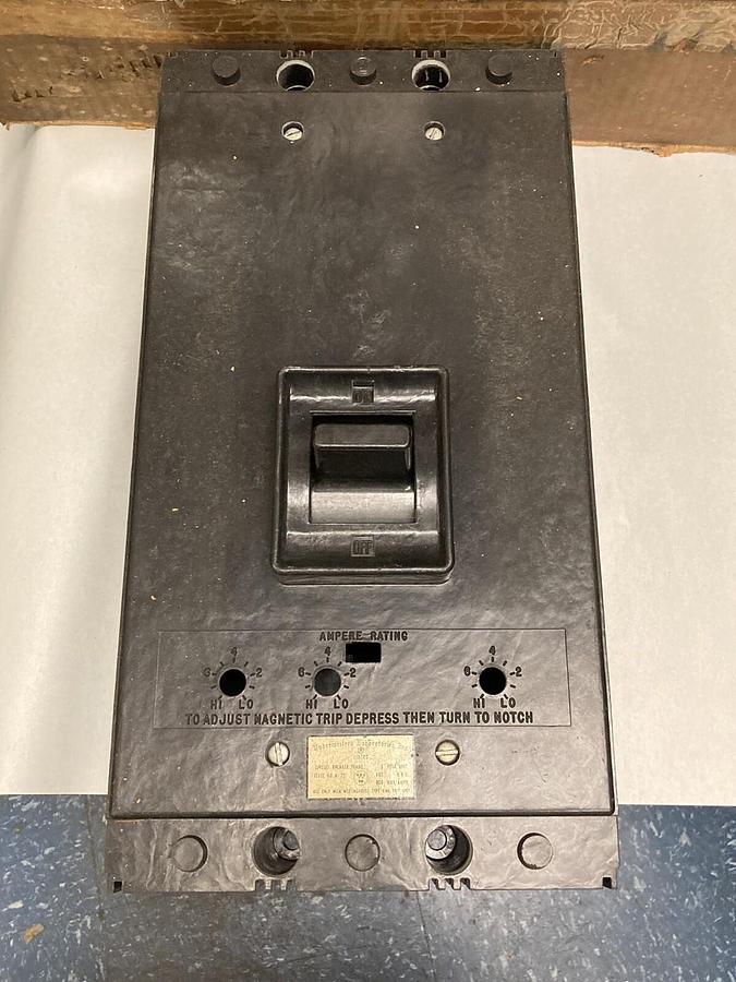 Used Westinghouse,MA3800F,Circuit Breaker